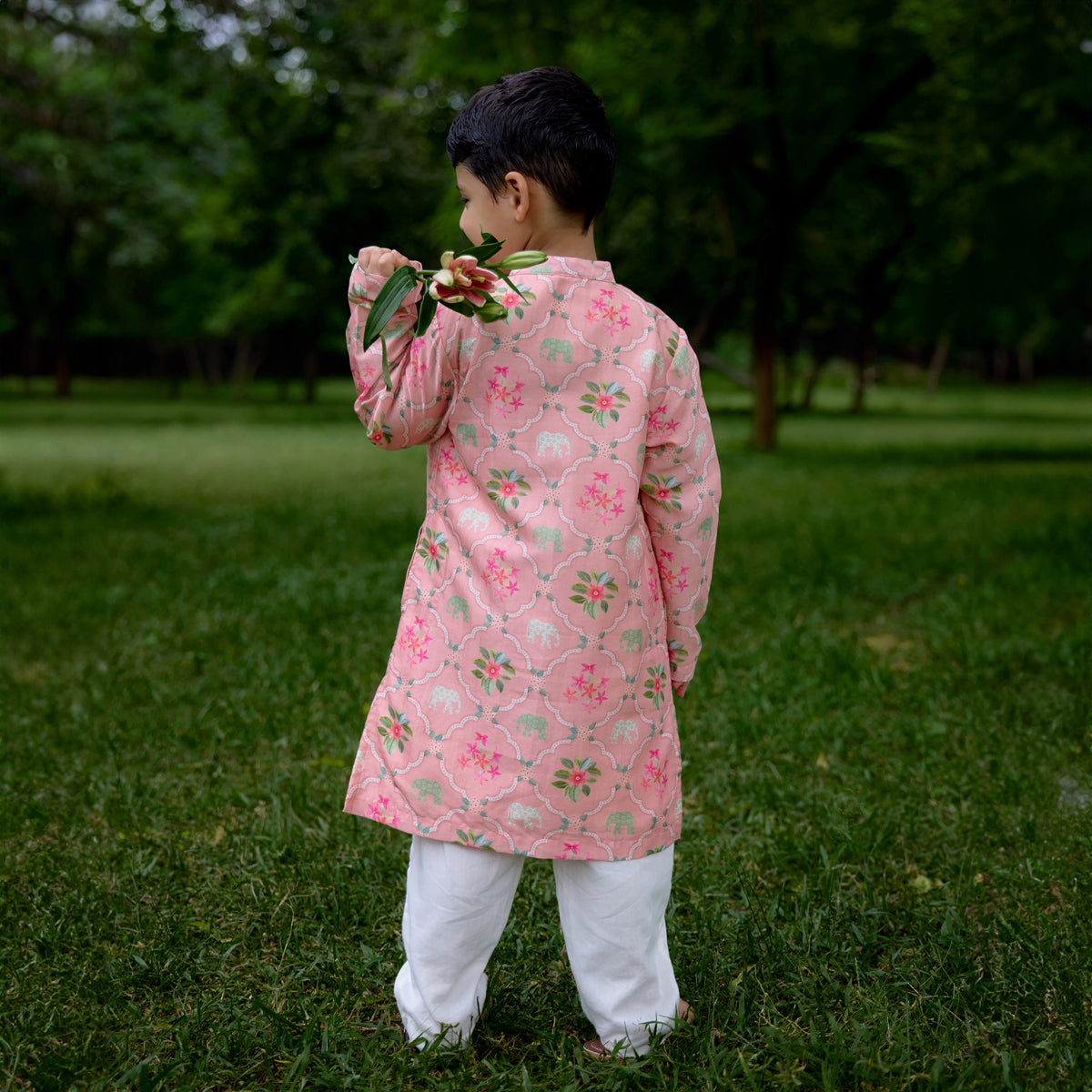 Gulaab Verandah Kurta Set