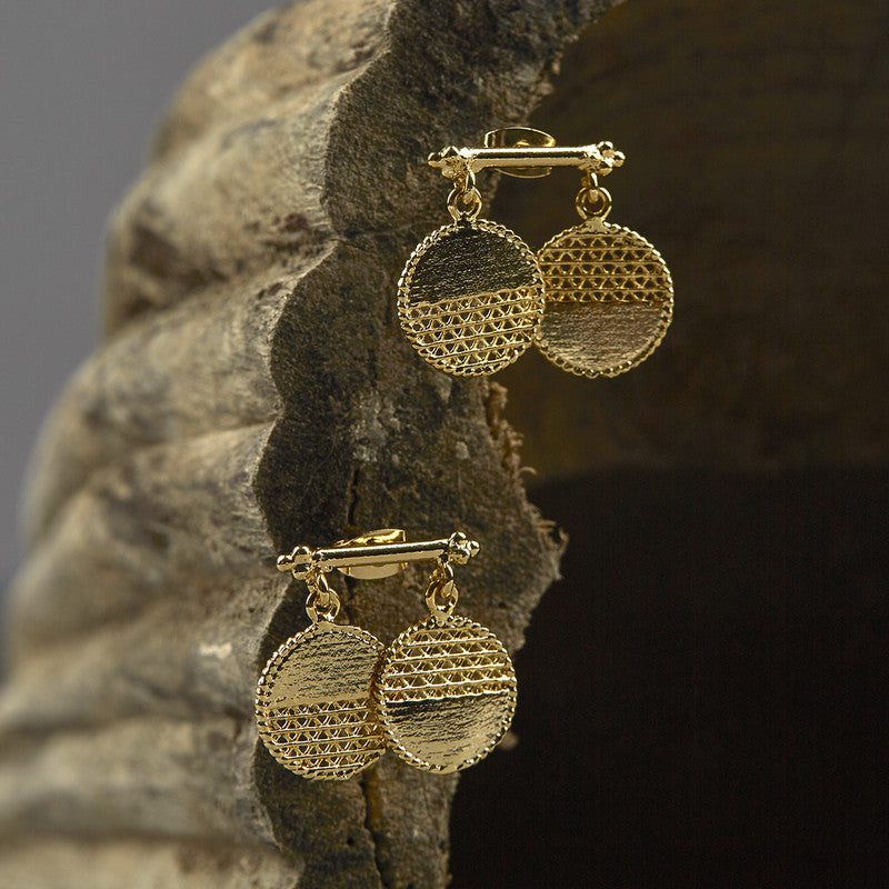 Drop Earrings | Gold Plated