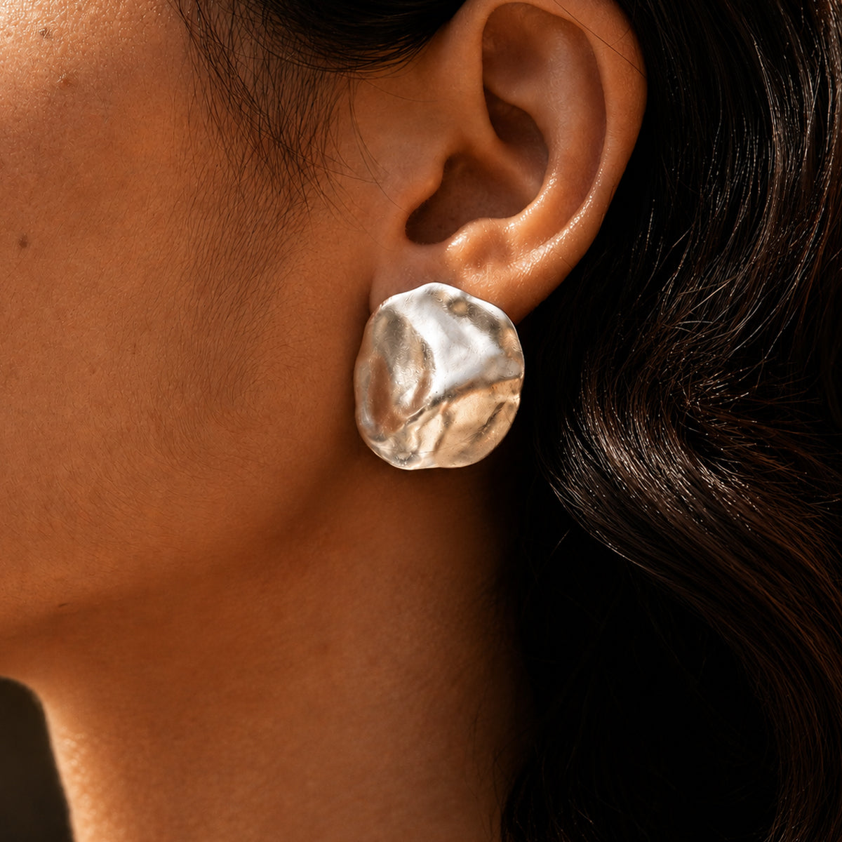 Drops Stud - Silver