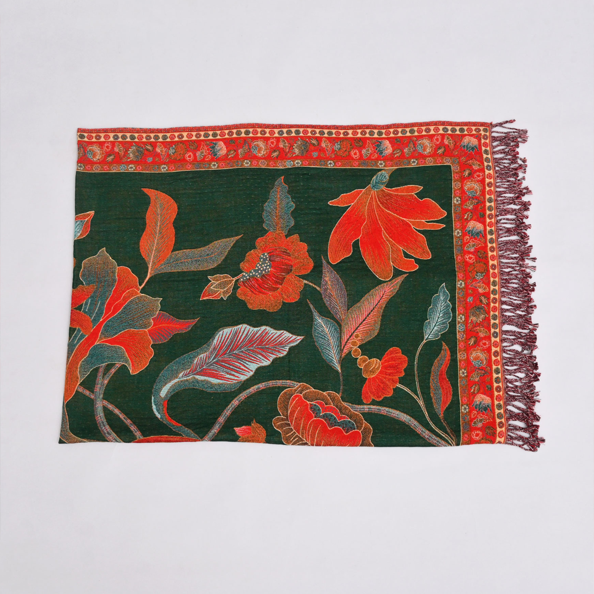 The Scarlet Garden Throw-1