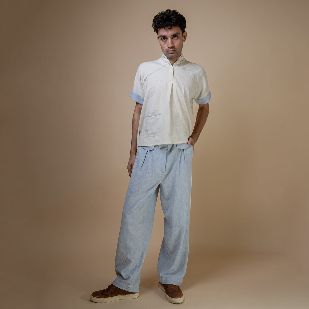 Meadows Unisex Pleated Pants