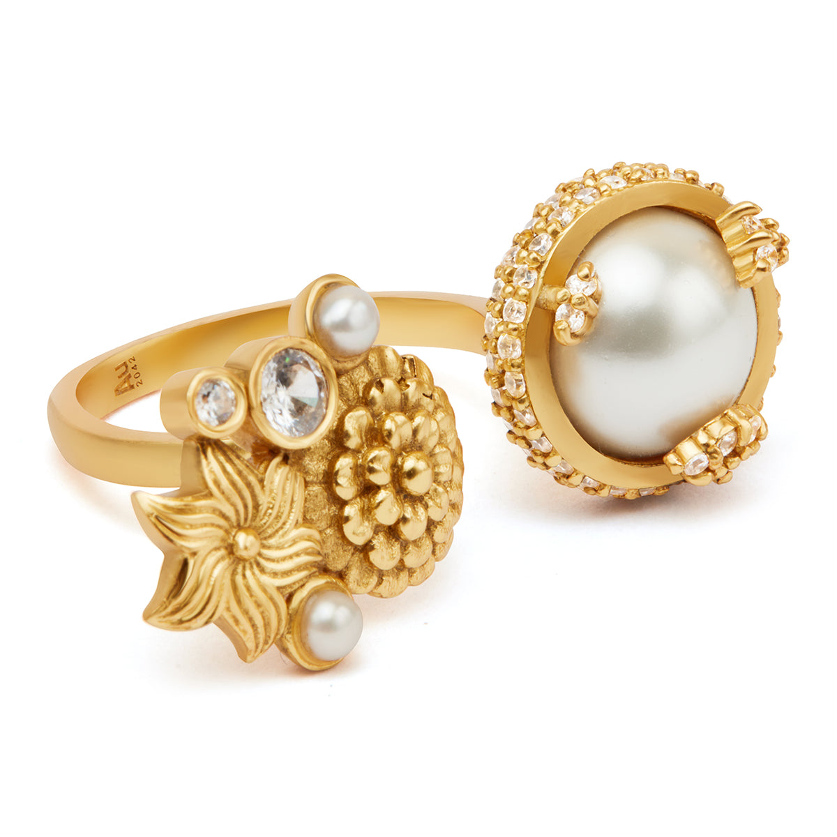 Opaline Statement Ring