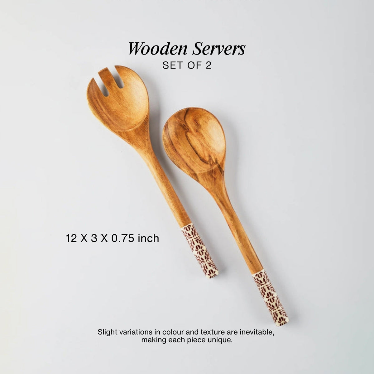 Tuli Wooden Salad Servers