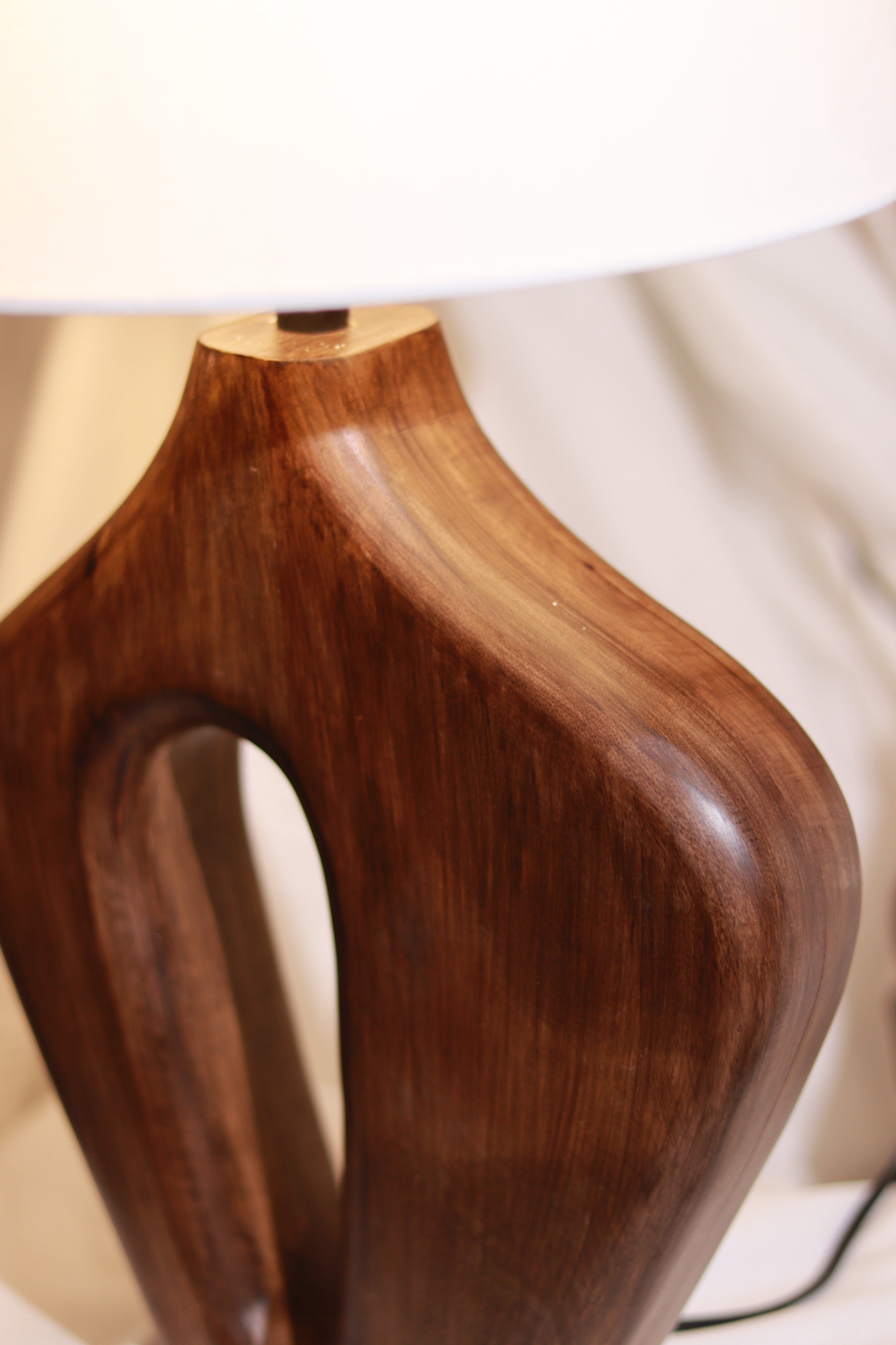 Orion Wooden Lamp(Without Lampshade)