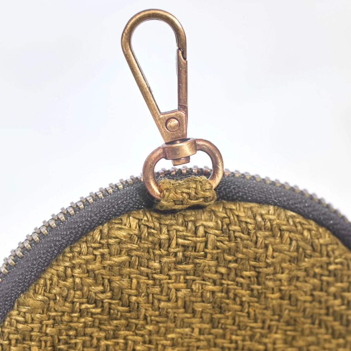 Hemp Coin Pouch - Olive