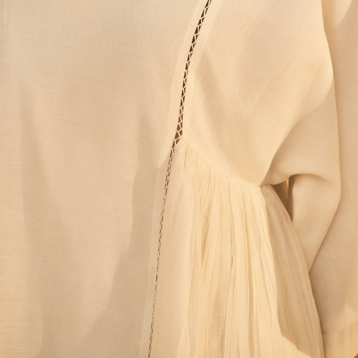 Choga Kurta - Ivory