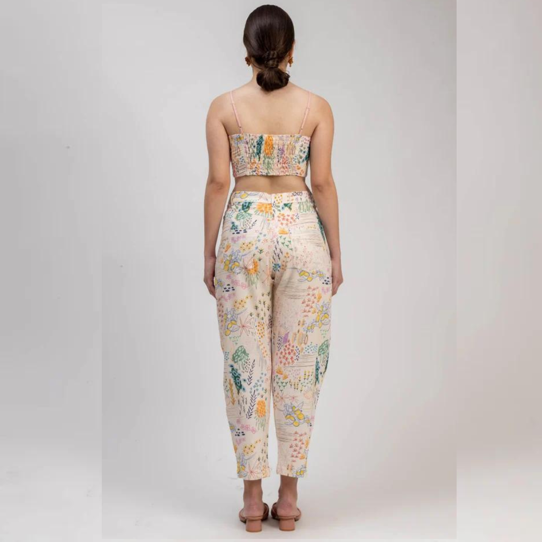 Maria Printed Pants