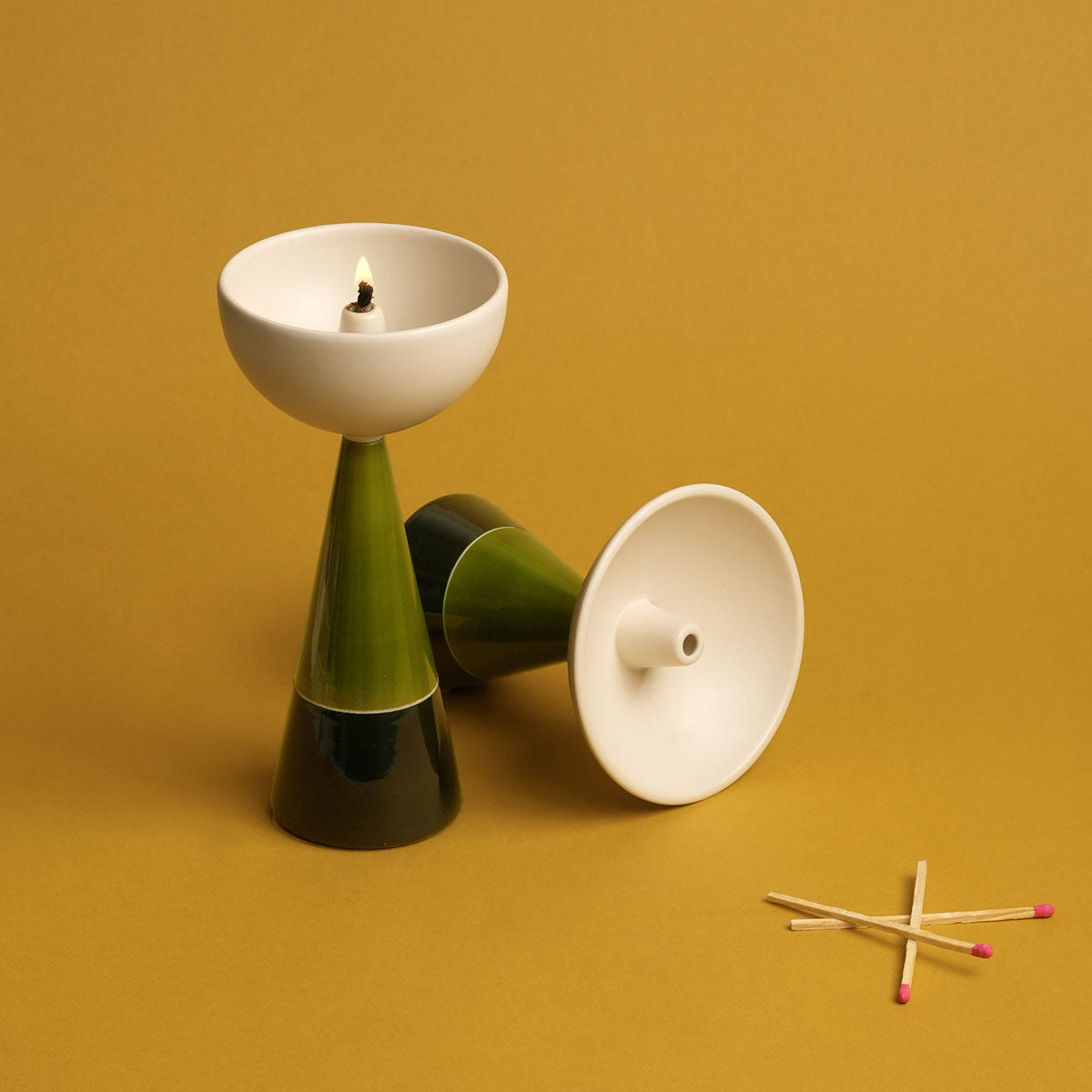 UT Pop - Oil Lamp - Block Green