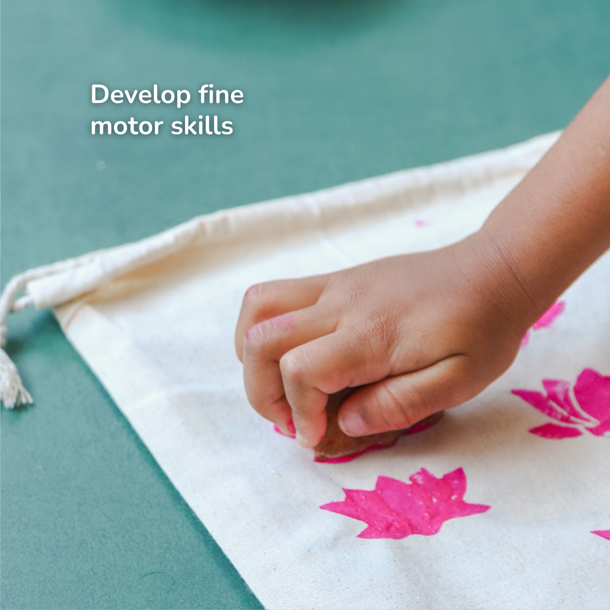Stamp ART - Flowers | Block Printing Stamps (6 Stamps)