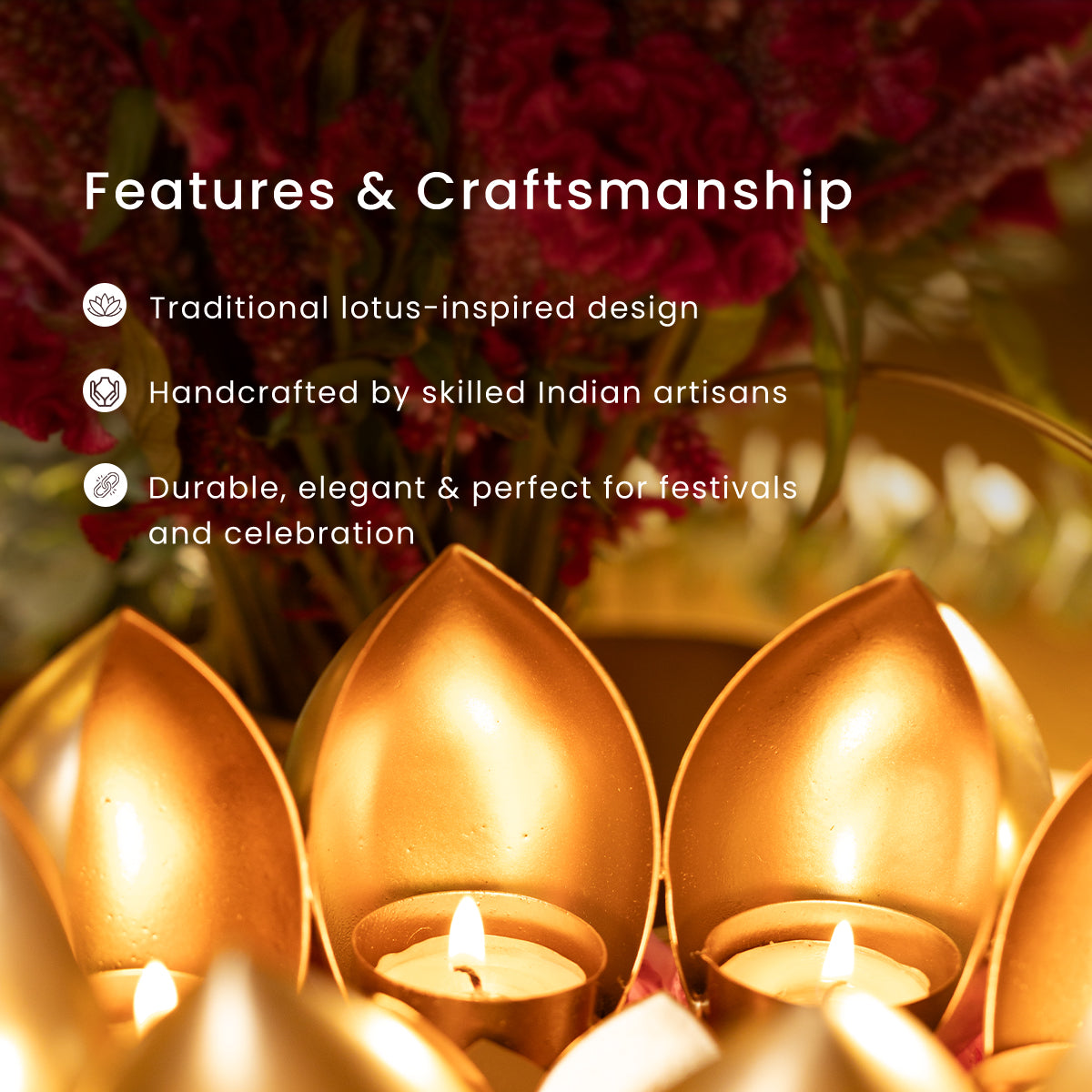 Lotus  Tealight Holder