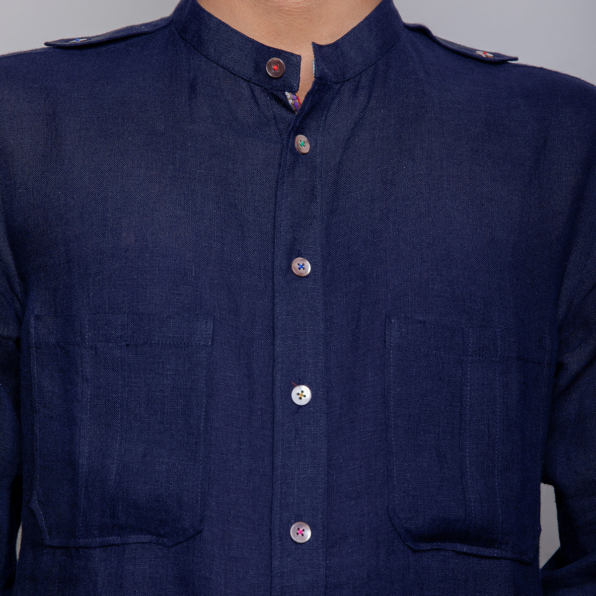 Linen Fauji Shirt