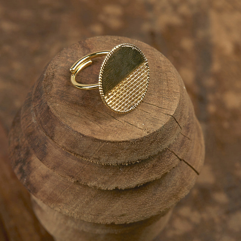 Adjustable Ring | Gold Plated