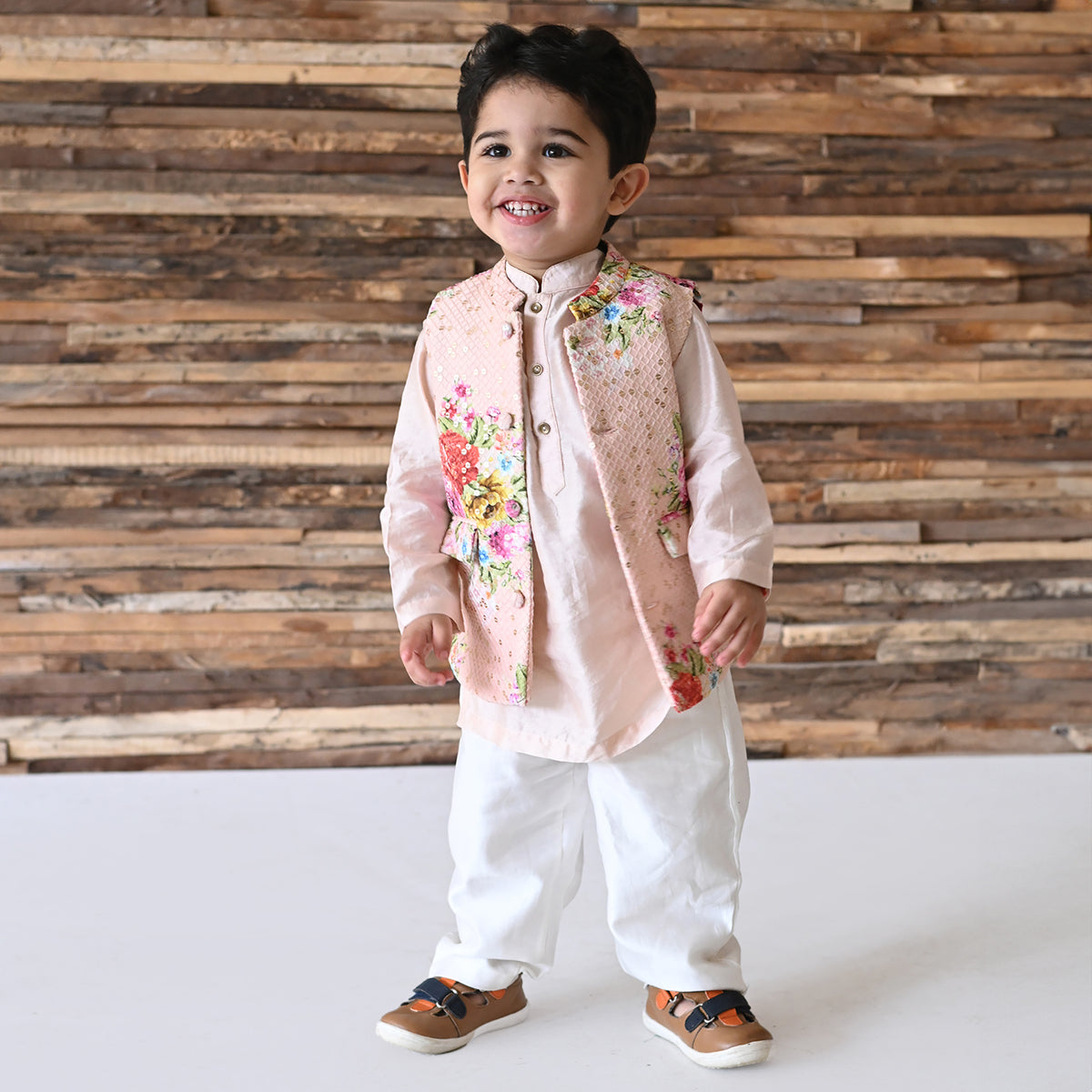 Abeer Bandhi Light Pink Set