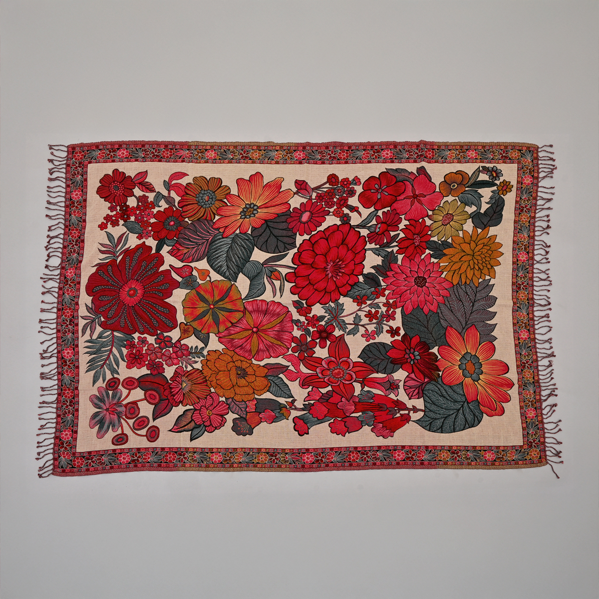 The Scarlet Garden Throw-4