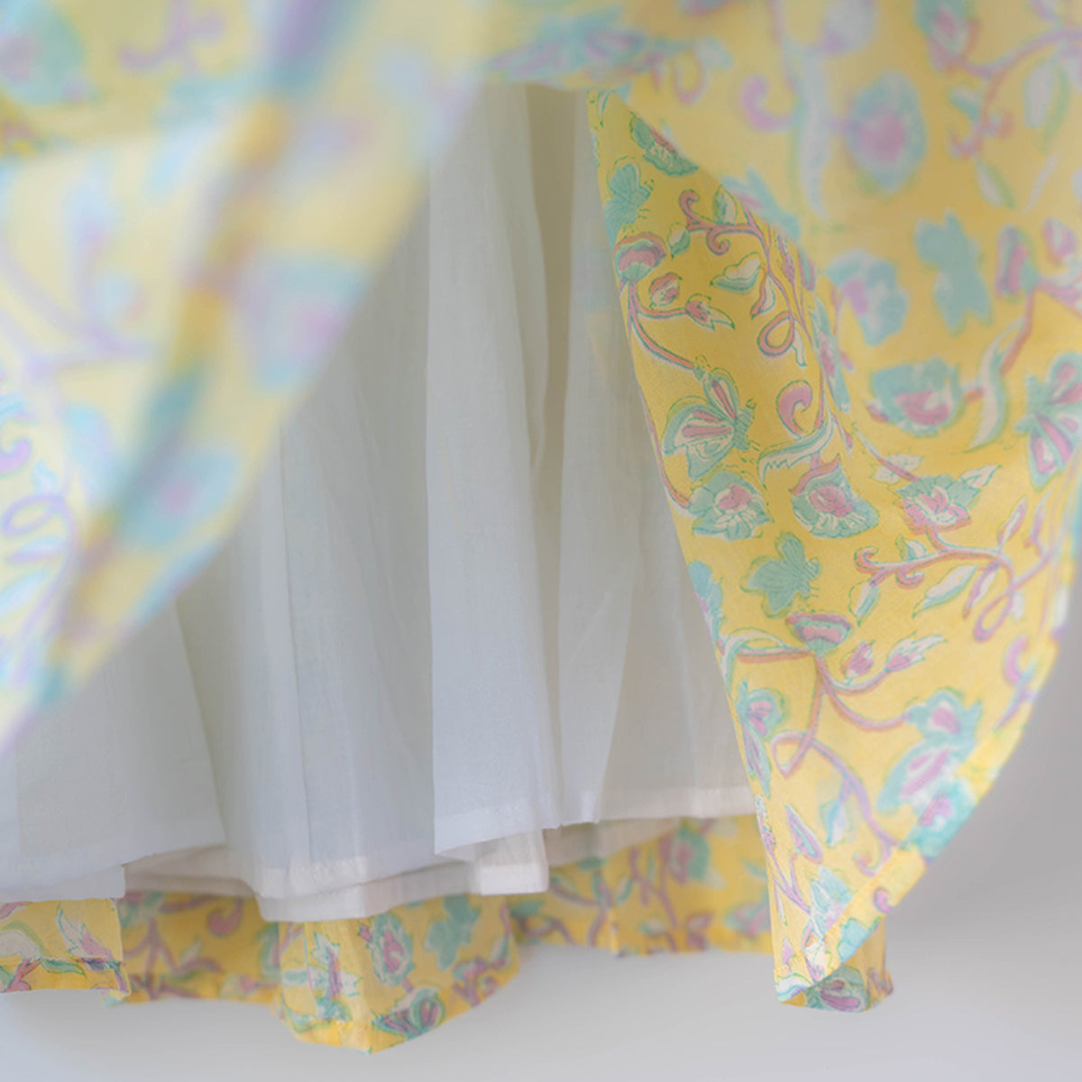 Kin Dress In Lemon Butterfly