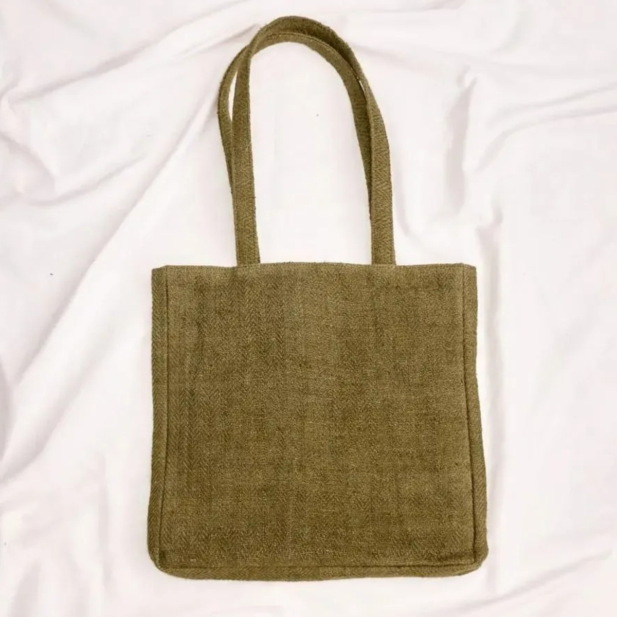 Hemp Tote Bag - Olive