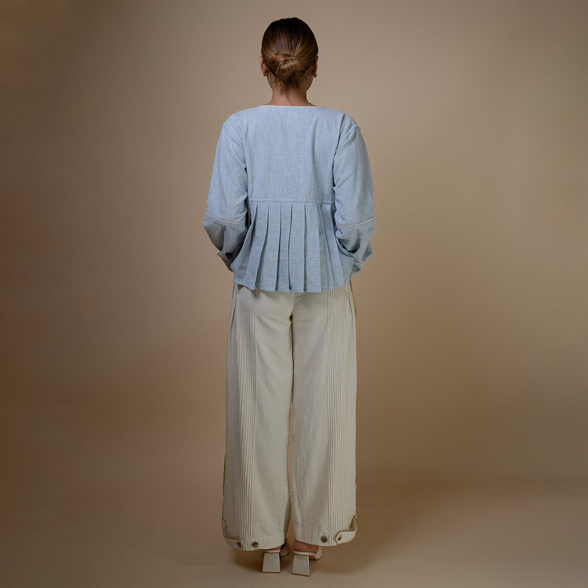 Meadows Pleated Blouse