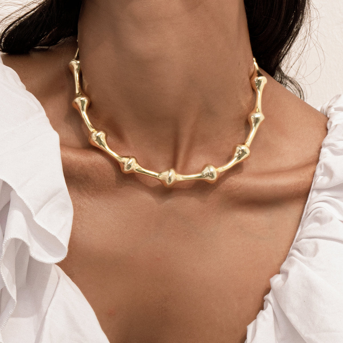 Symphony Choker | Gold