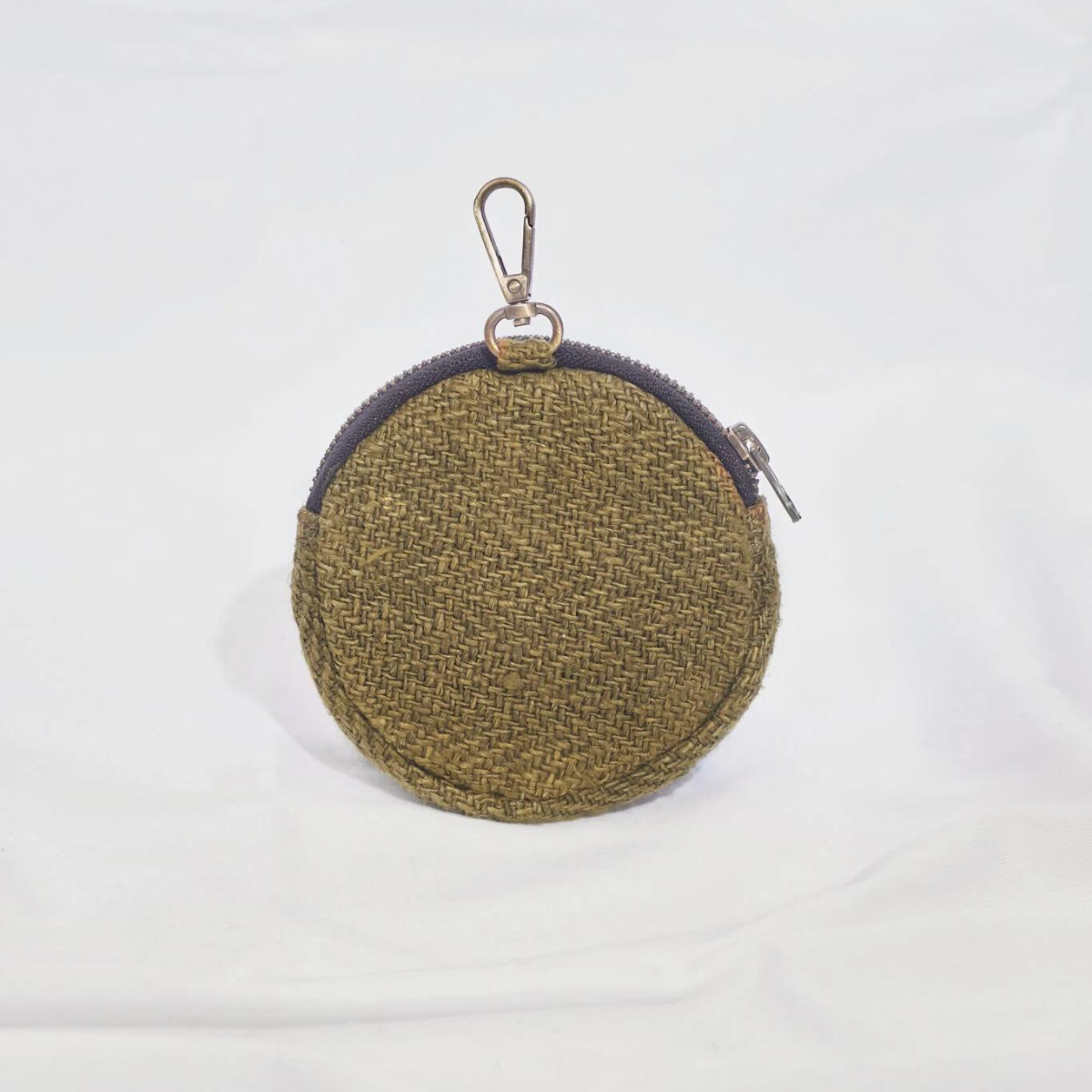 Hemp Coin Pouch - Olive