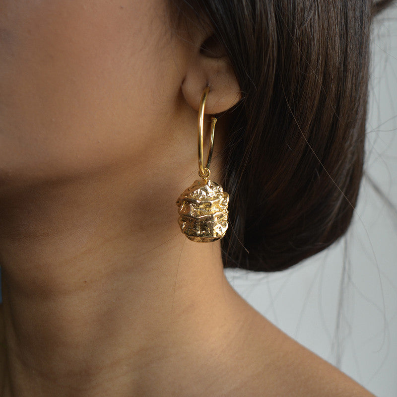 Cucur Earrings | Gold Plated