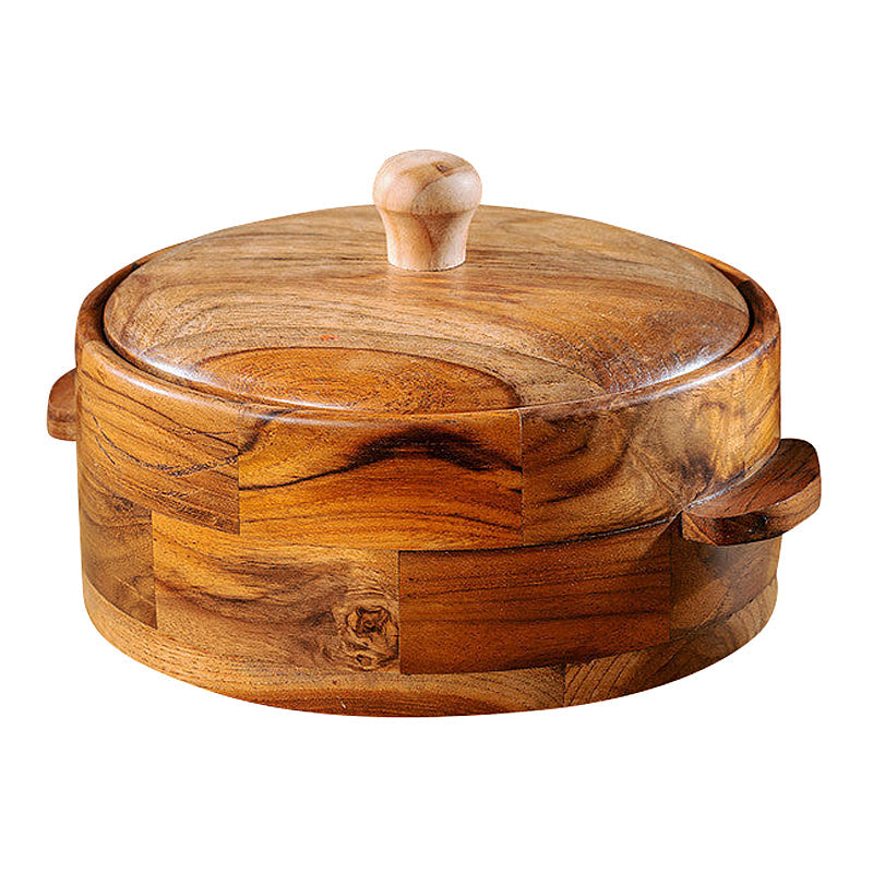 Teak Wood Roti Box