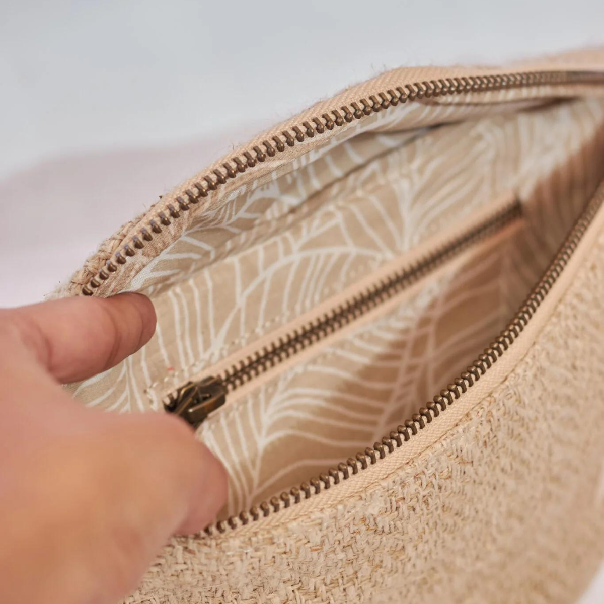 Hemp Waist Bag - Natural