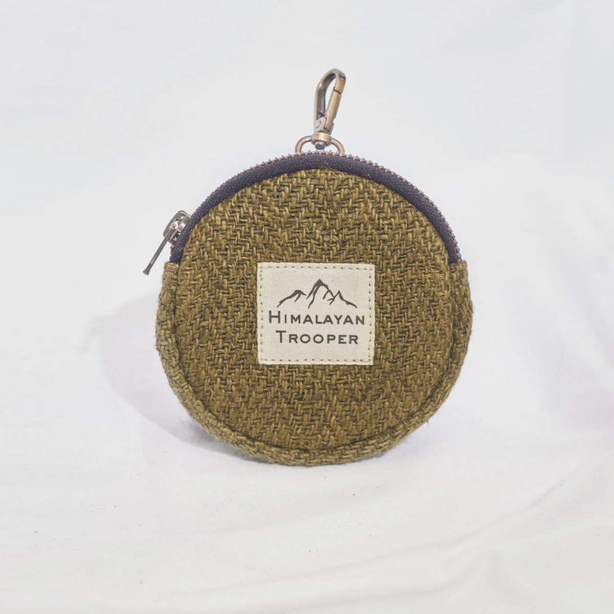 Hemp Coin Pouch - Olive