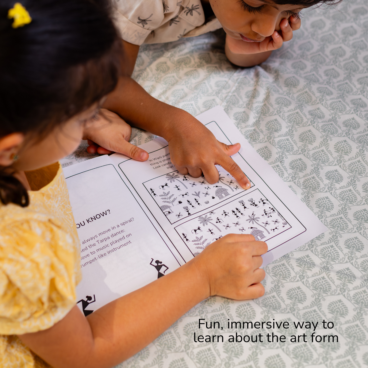 Warli Wooden Puzzle Set