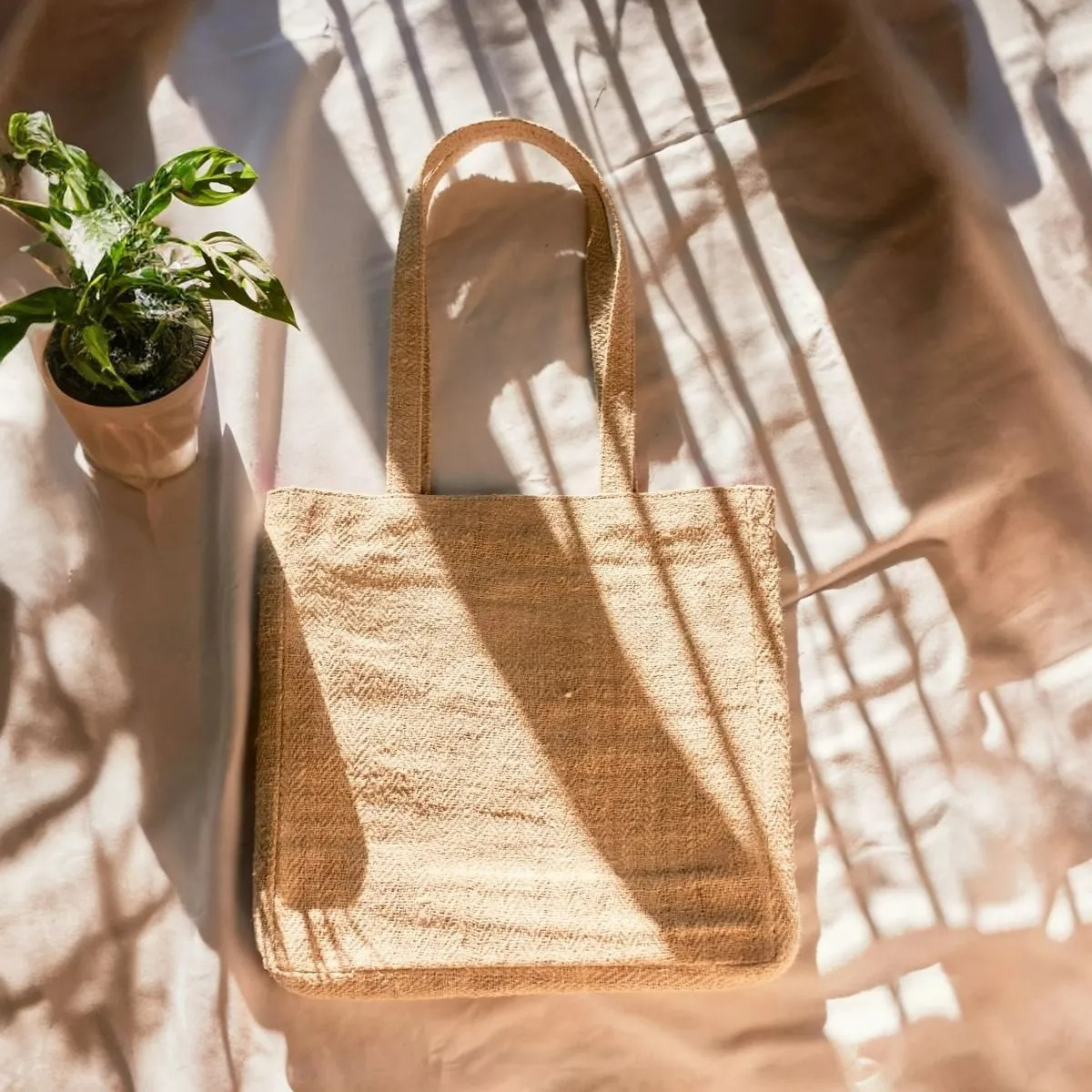 Hemp Tote Bag - Natural