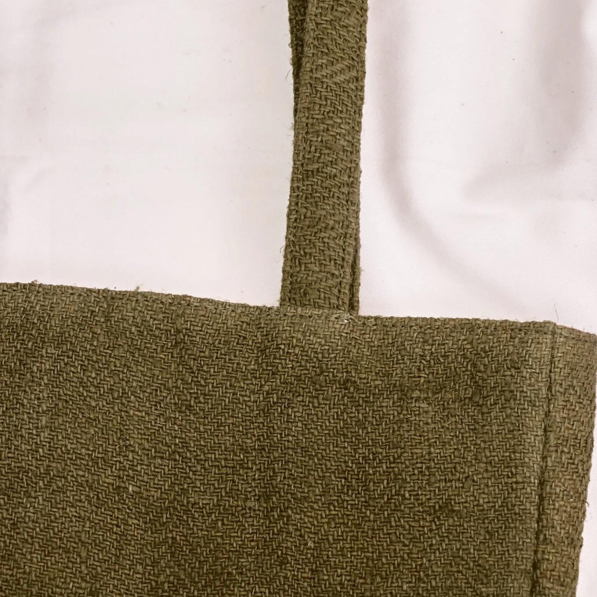 Hemp Tote Bag - Olive