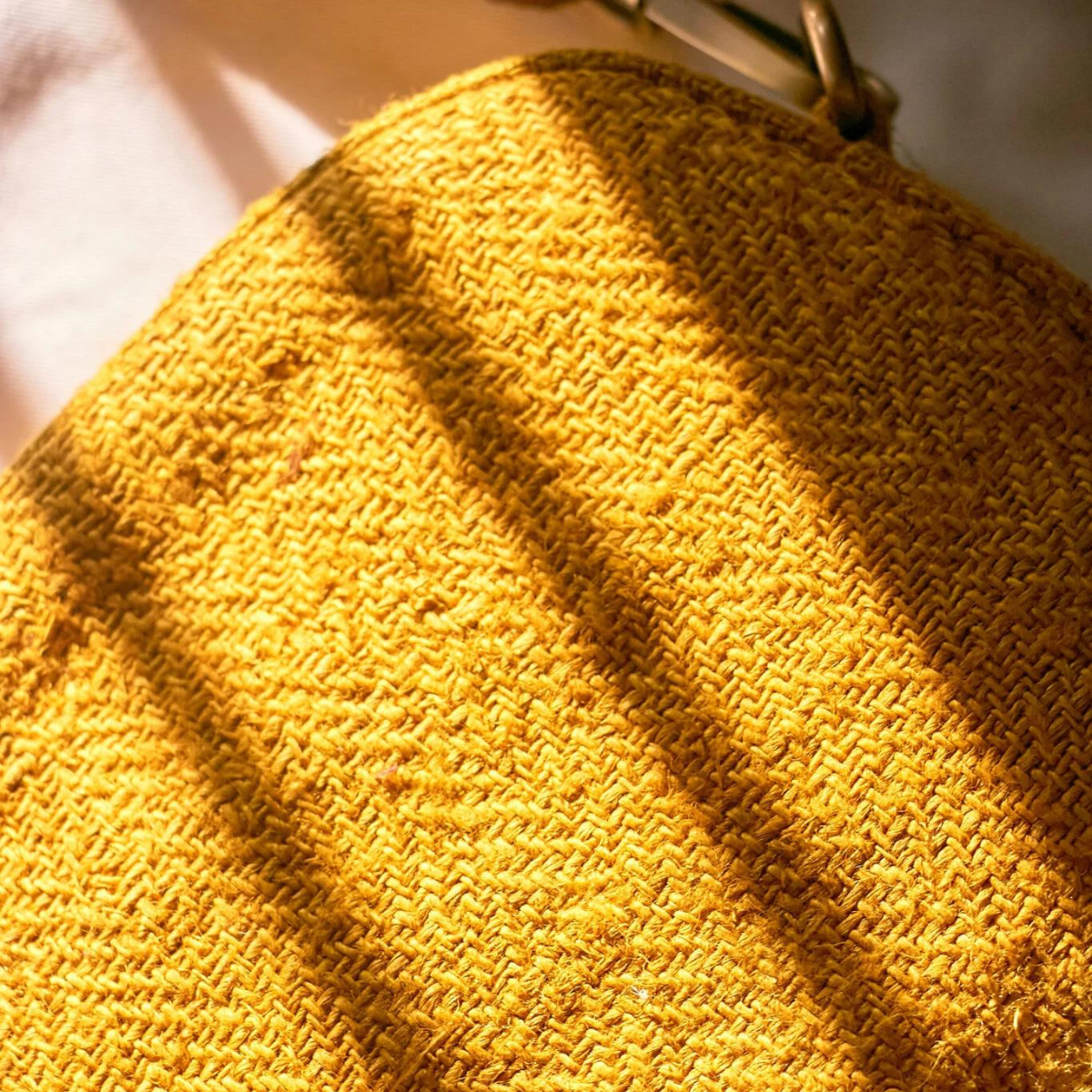 Hemp Sling Bag - Turmeric