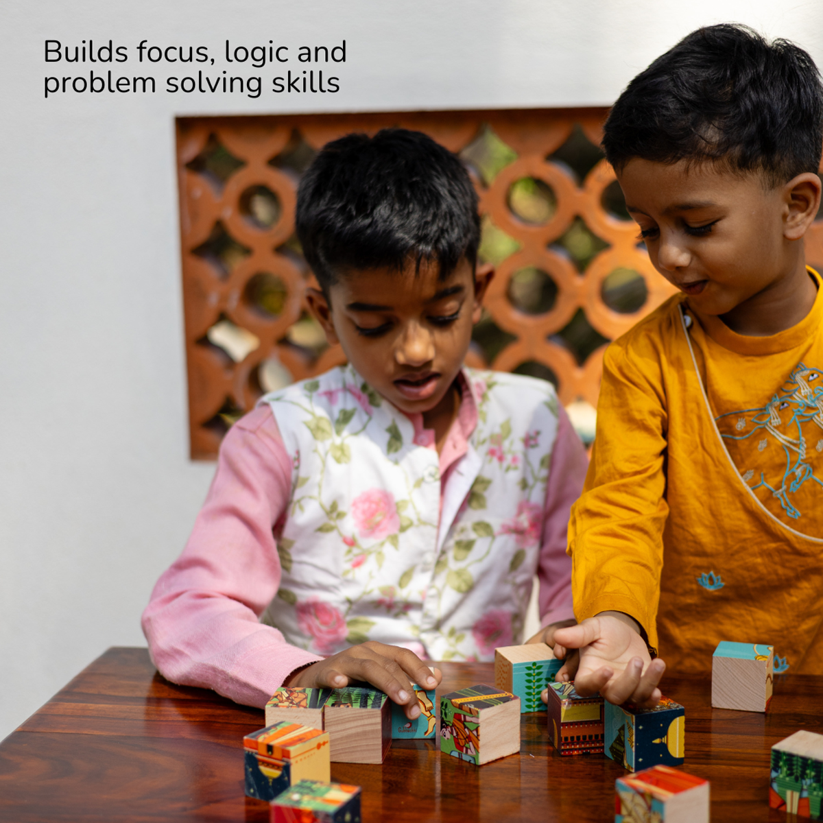 Ramayana Wooden Puzzle Set
