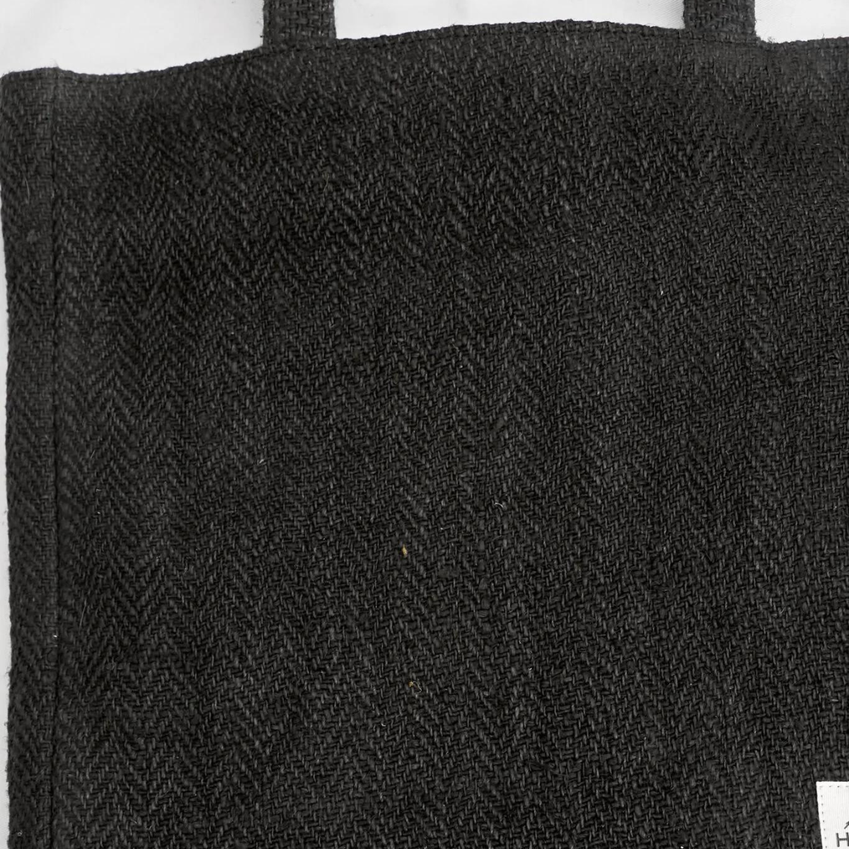 Hemp Tote Bag - Tannin Black