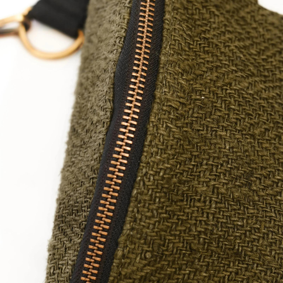 Hemp Waist Bag - Olive