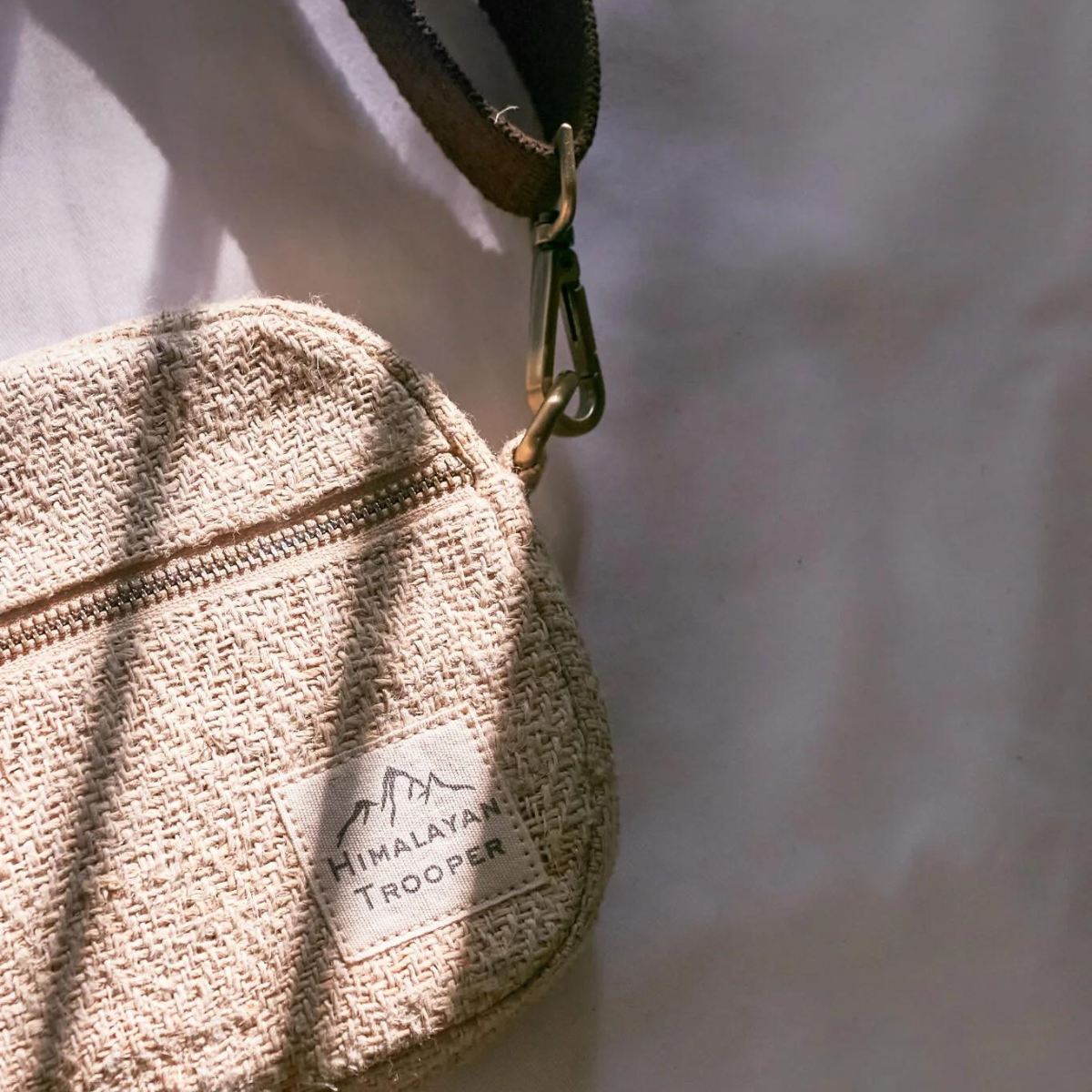 Hemp Sling Bag - Natural