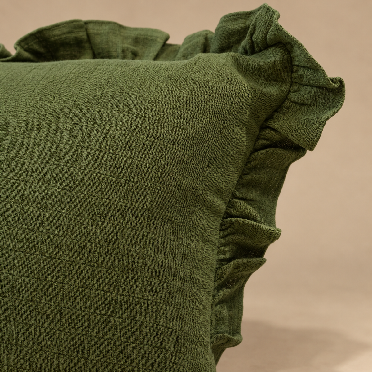 Moss Cushion - Green