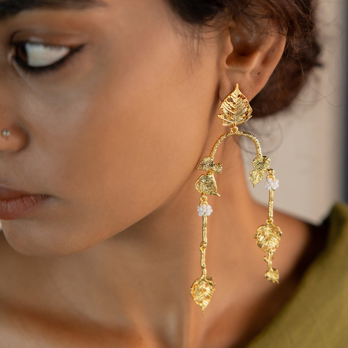 Komal Earring Gold