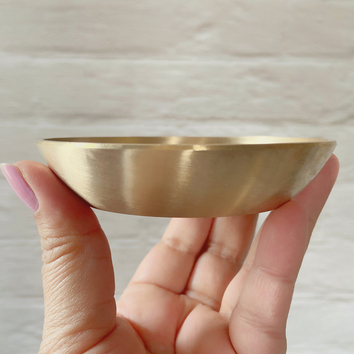 Mini Kansa Thali Set | 8 inches | Set of 4