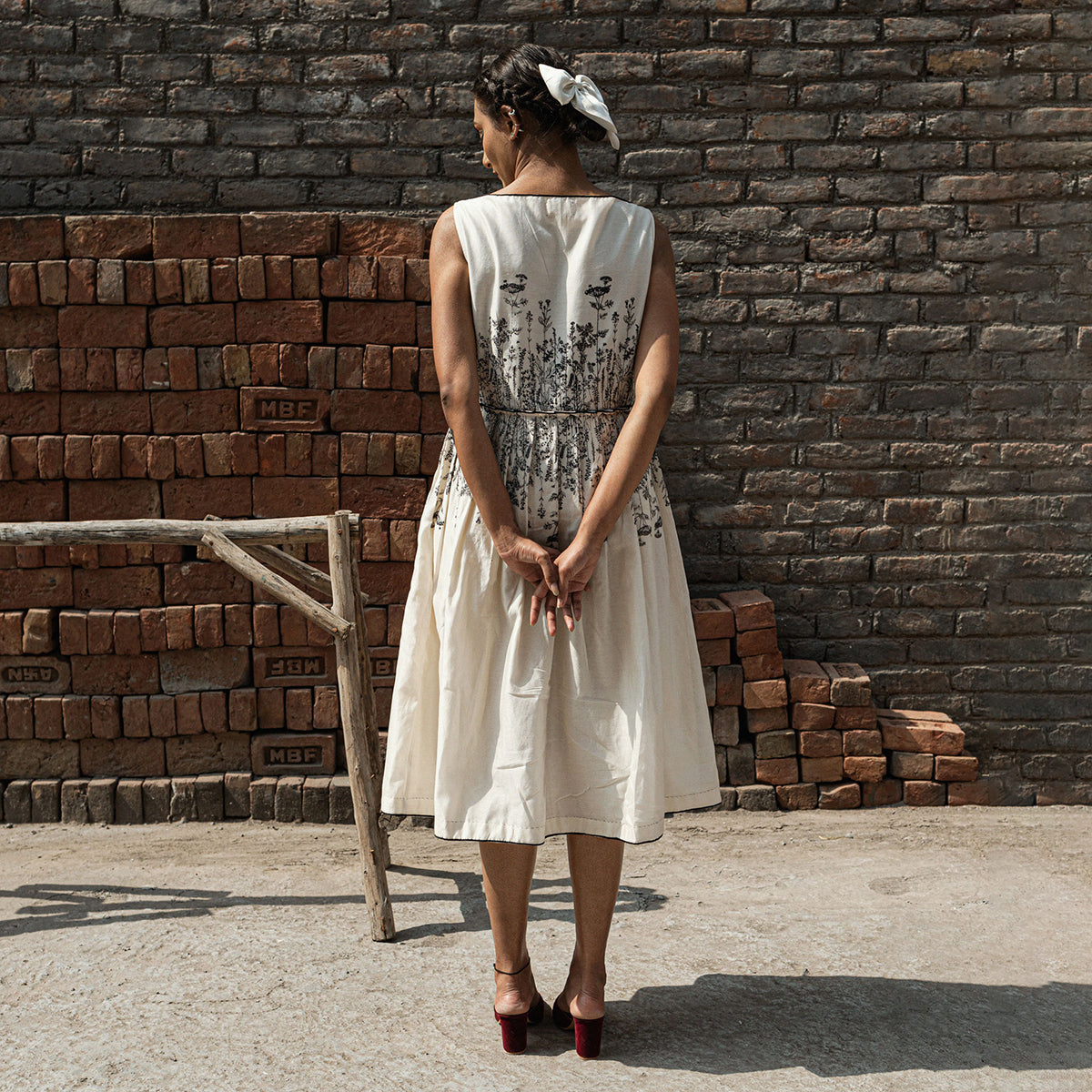 Aster Knife Pleat Dress