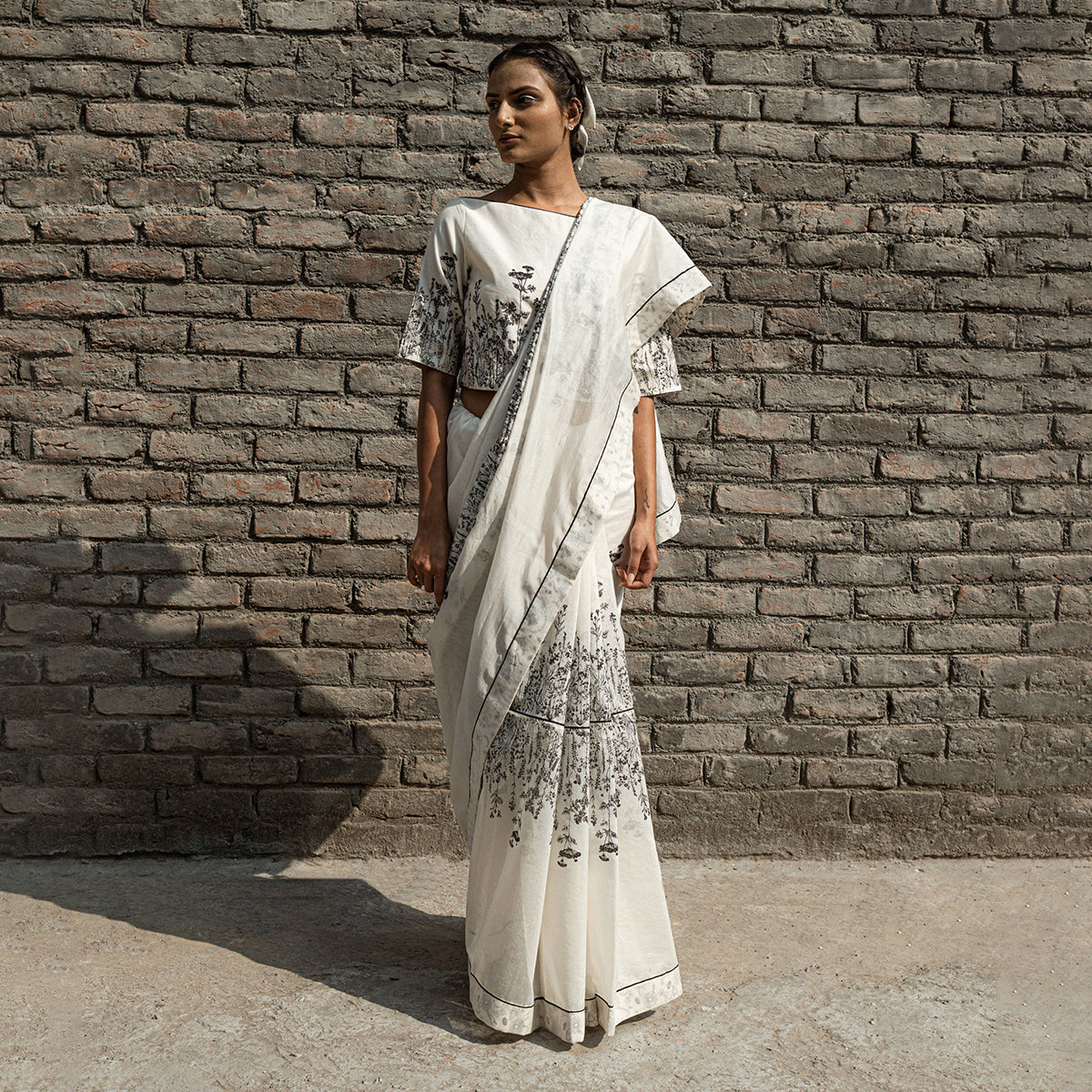 Ivy Chanderi Saree