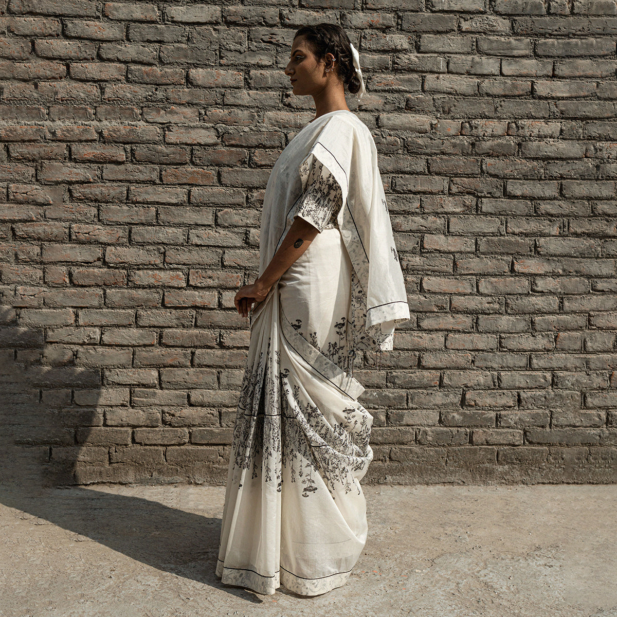 Ivy Chanderi Saree