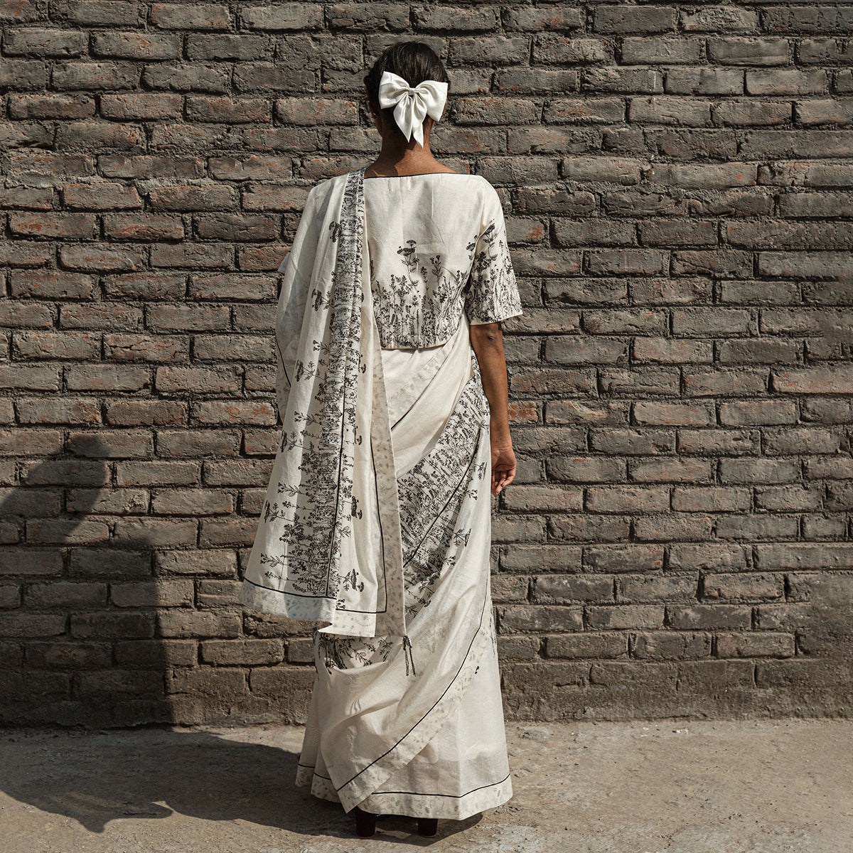 Ivy Chanderi Saree