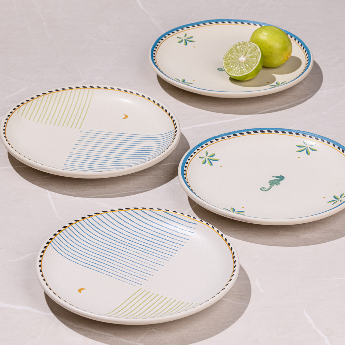 Mirissa Plates | Set of 4