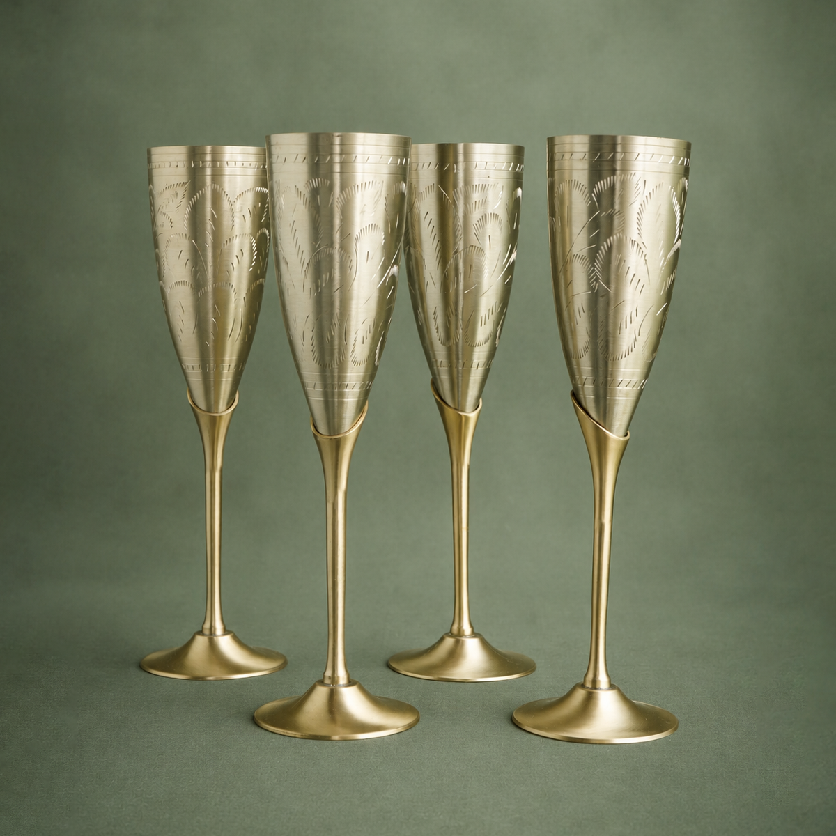 Arch Brass Flute | Set of 4