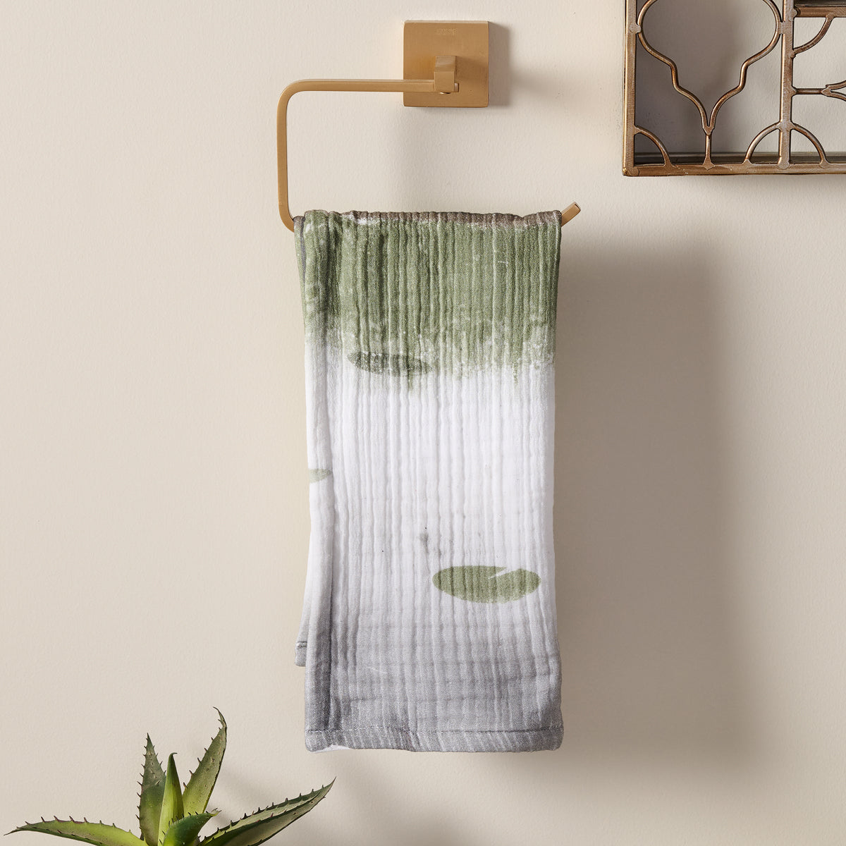 Savanna Rain | Cotton Gauze | Hand Towel