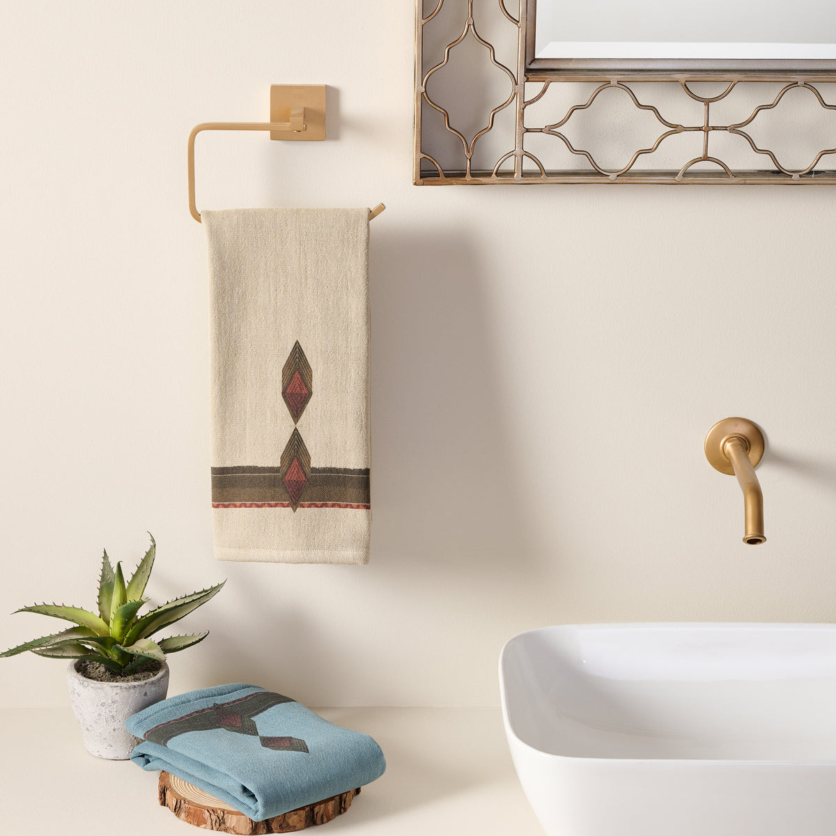 Yantra | Cotton | Hammam Terry | Hand Towel