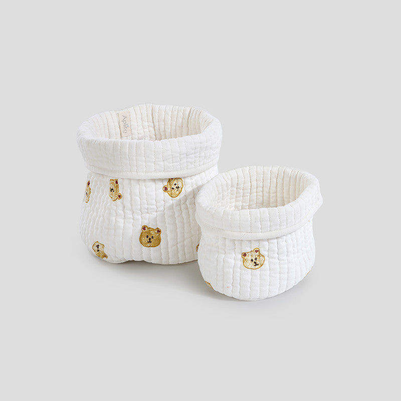 Cotton Quilted Baskets