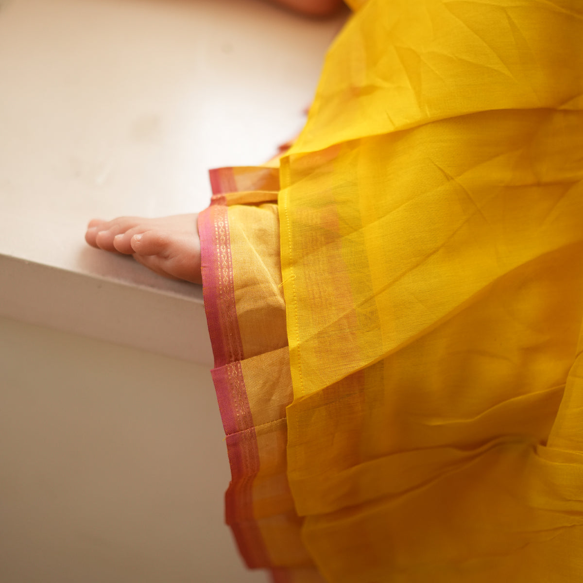 Basant Yellow Lehenga Choli