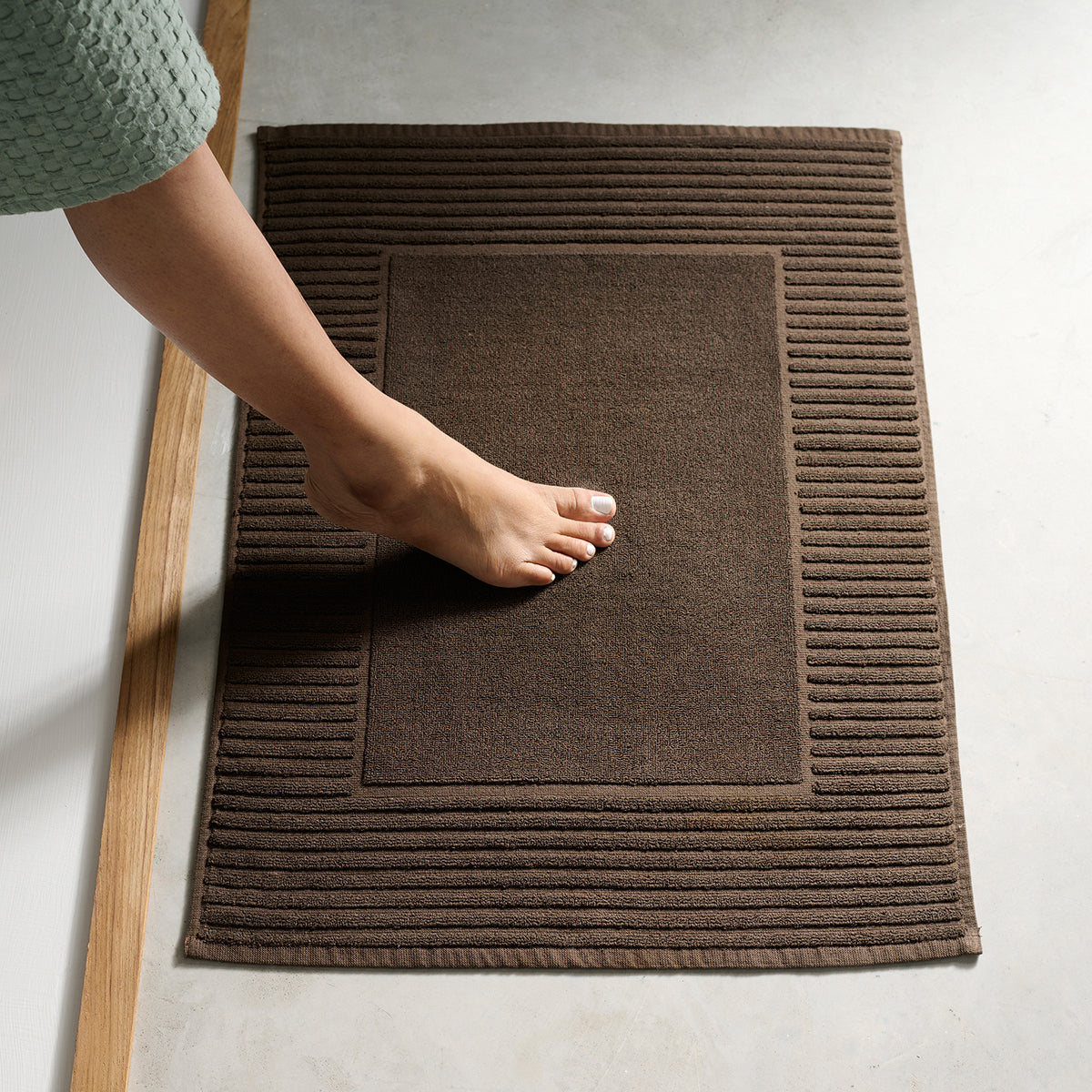 Terry Bath Mat Umber