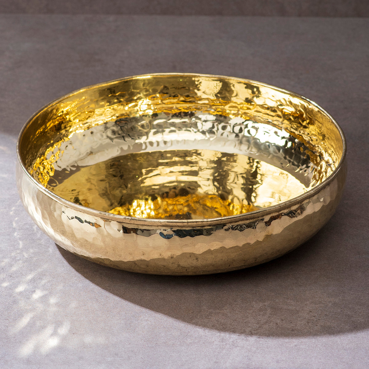 Brass Urli / Nacho Bowl – Handmade Brass Bowl for Snacks